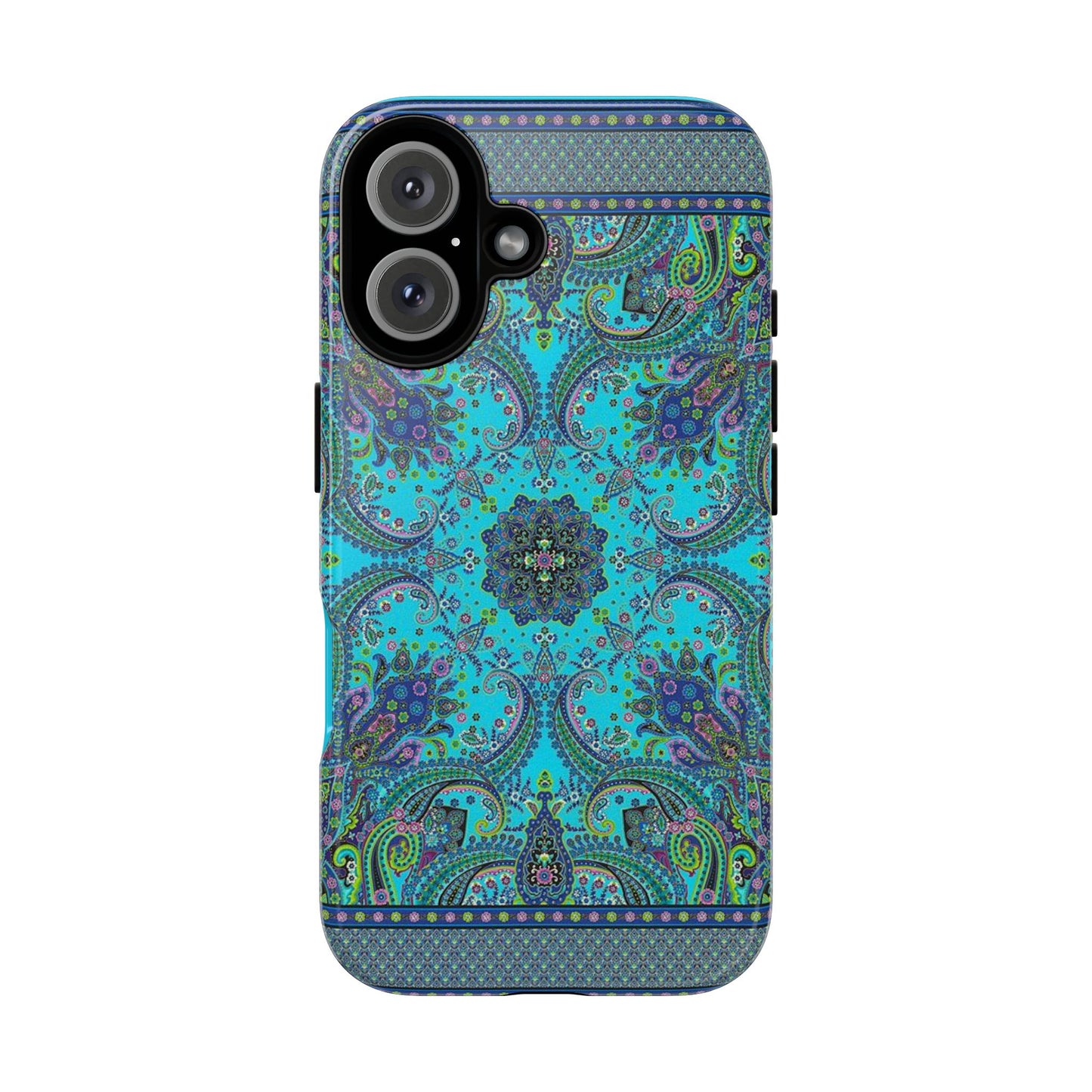 Turquoise Paisley Mandala