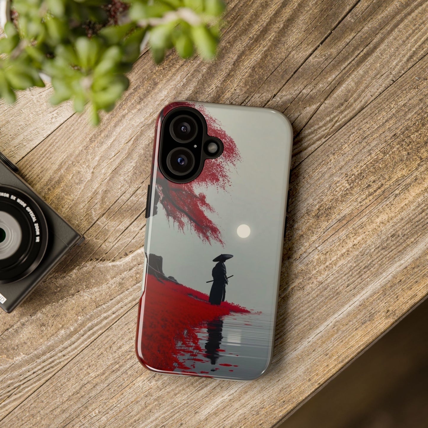 Lone Samurai at Red Maple Lake