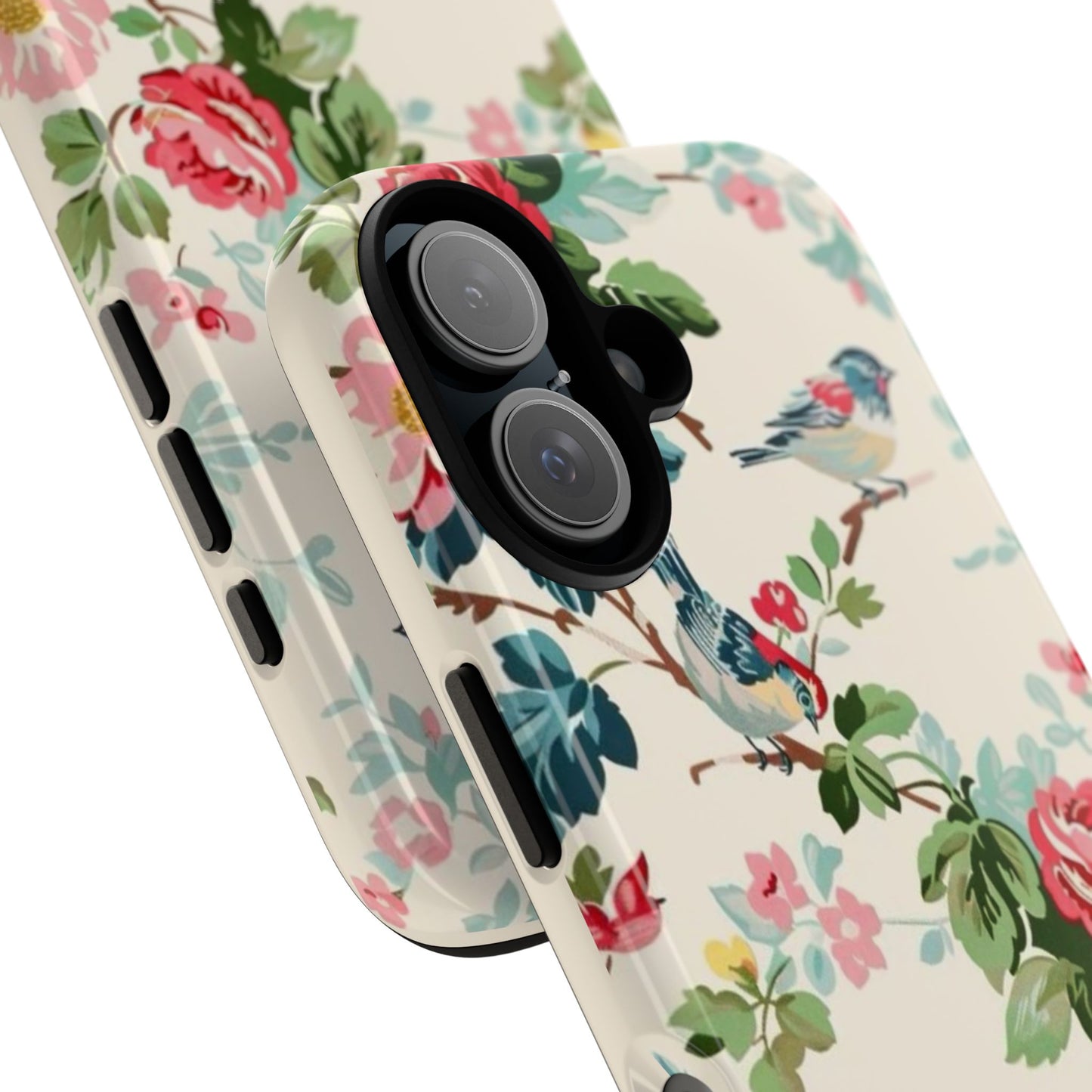 Vintage Floral Birds